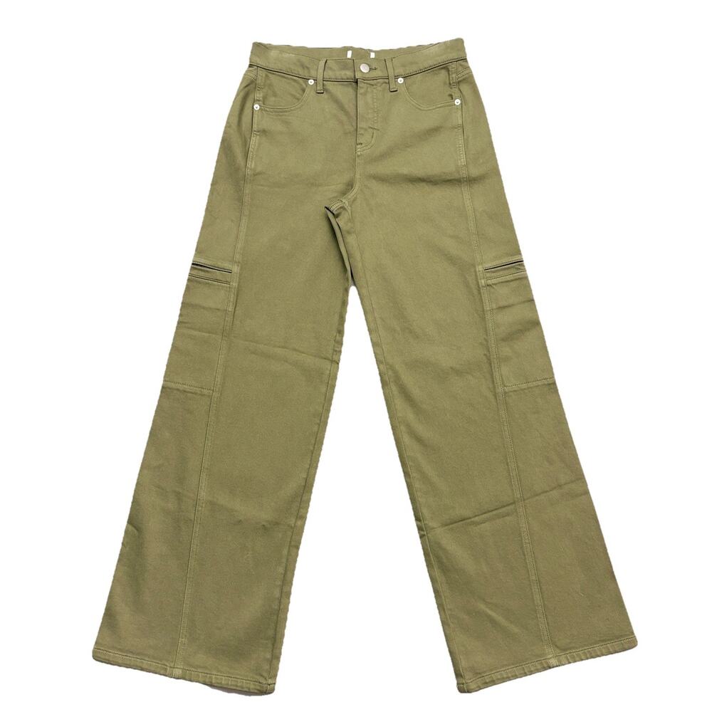 Evereve Olive Green Cargo Jeans